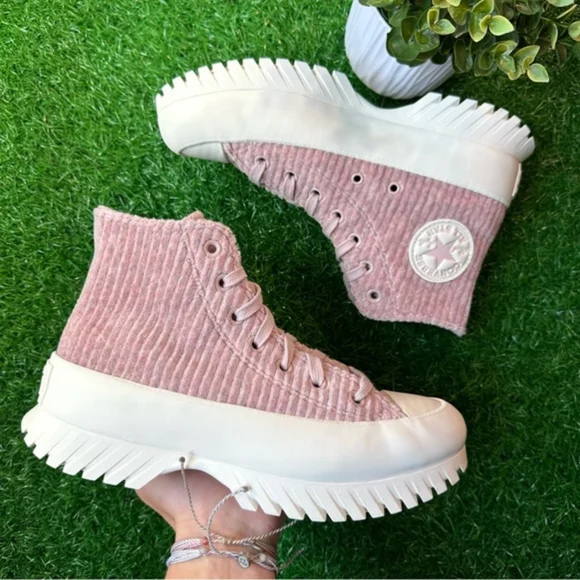 Converse Chuck Taylor All Star Ctas Lugged 2.0 Hi Stone Mauve - Picture 1 of 8